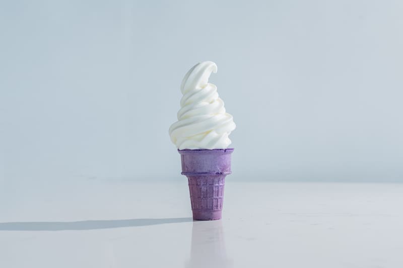 Purple Cake Cone